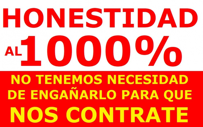 DESALOJO DE INQUILINOS HONESTIDAD AL 100%