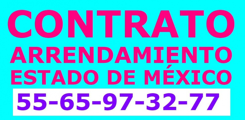 arrendamiento estado de mexico contrato